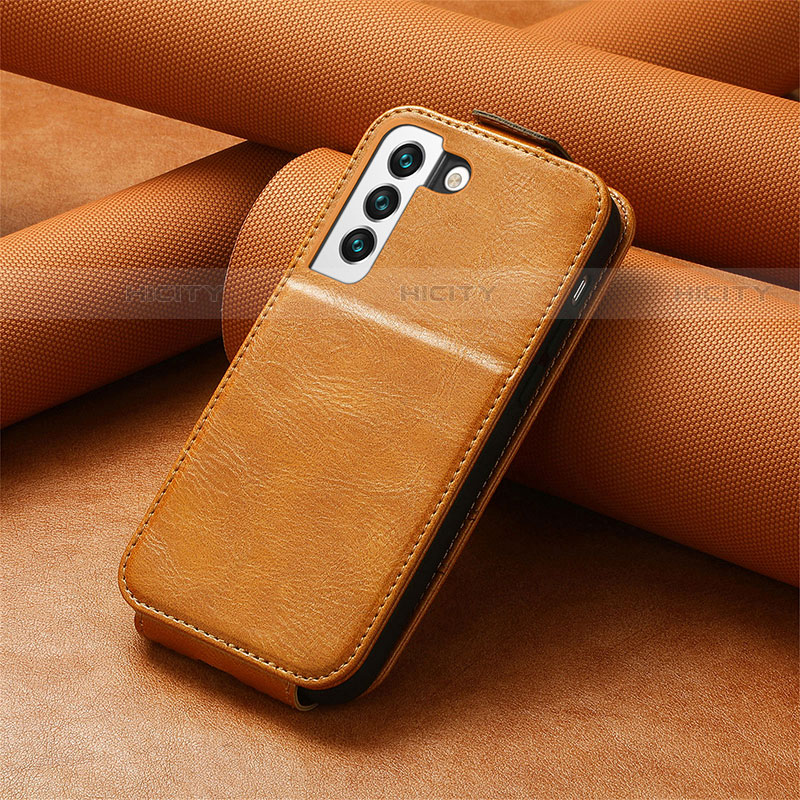 Funda de Cuero Flip A01D para Samsung Galaxy S21 Plus 5G