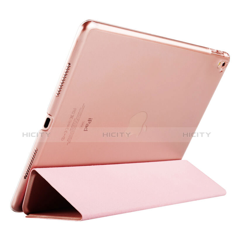 Funda de Cuero Flip con Soporte para Apple iPad Pro 9.7 Oro Rosa
