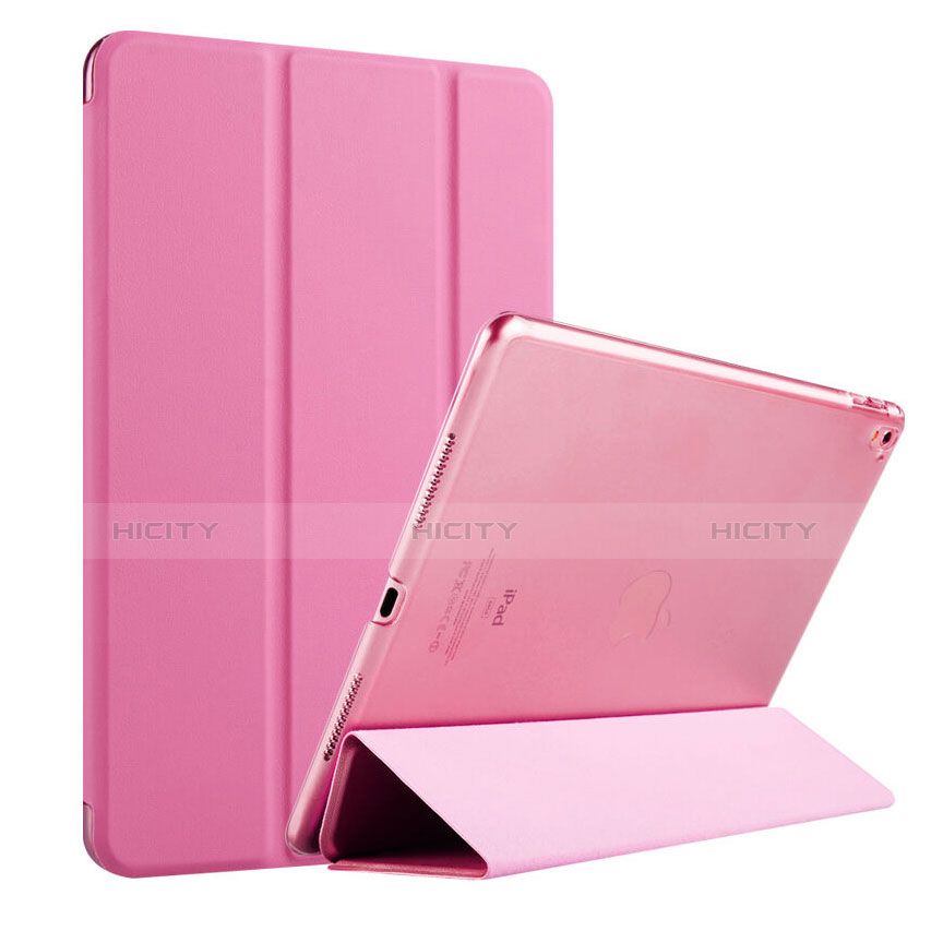 Funda de Cuero Flip con Soporte para Apple iPad Pro 9.7 Rosa