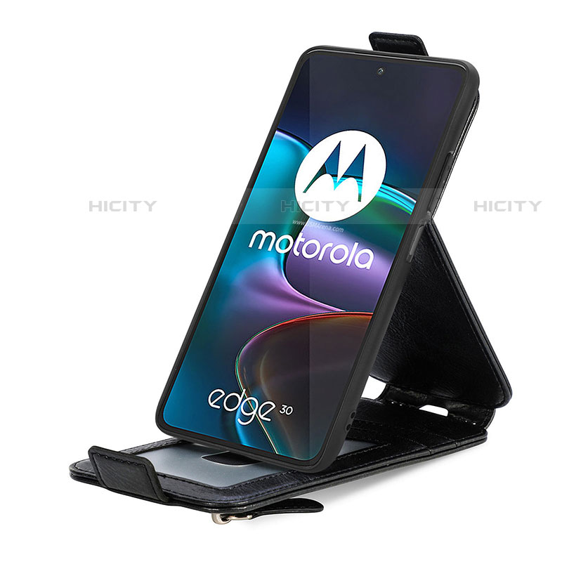 Funda de Cuero Flip para Motorola Moto Edge 30 5G
