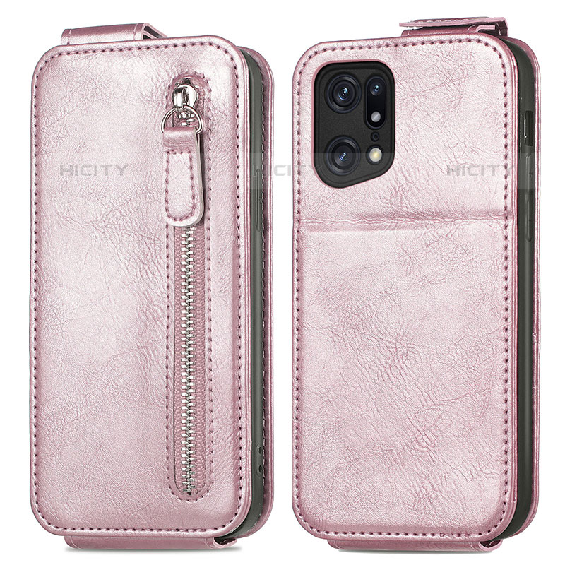 Funda de Cuero Flip para Oppo Find X5 Pro 5G