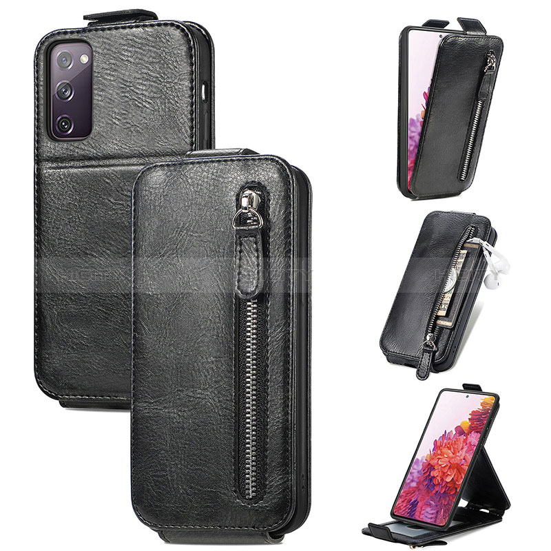 Funda de Cuero Flip S01D para Samsung Galaxy S20 FE (2022) 5G