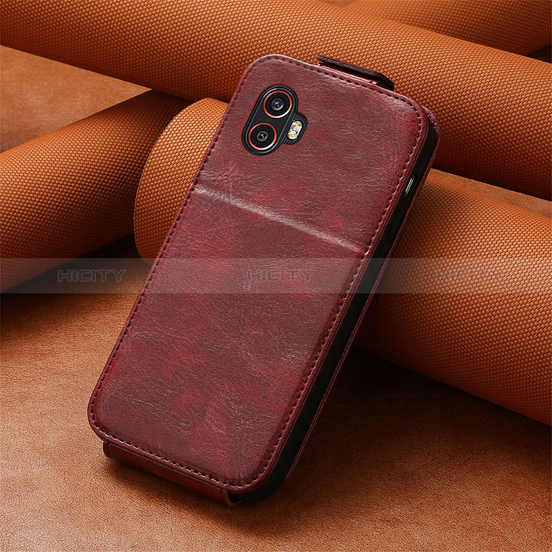 Funda de Cuero Flip S01D para Samsung Galaxy XCover 6 Pro 5G