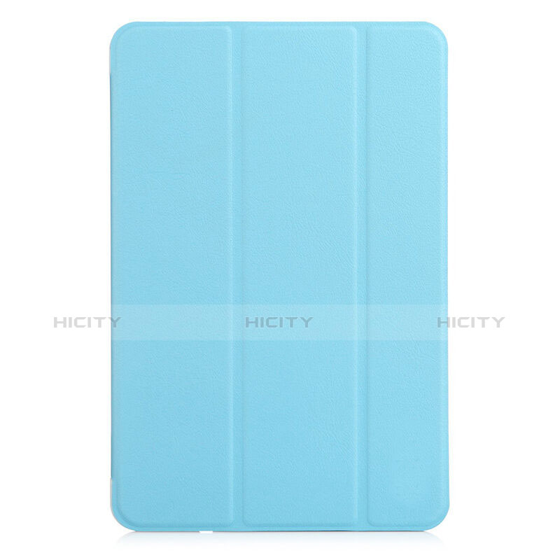 Funda de Cuero Mate con Soporte para Apple iPad Pro 9.7 Azul Cielo