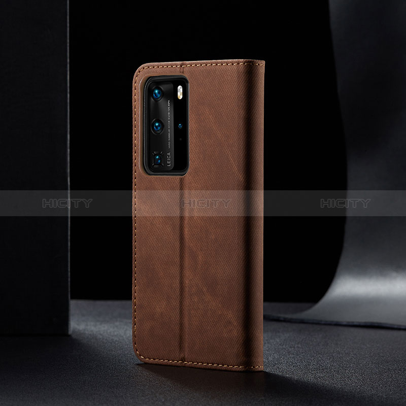 Funda de pano Cartera con Soporte B01S para Huawei P40 Pro