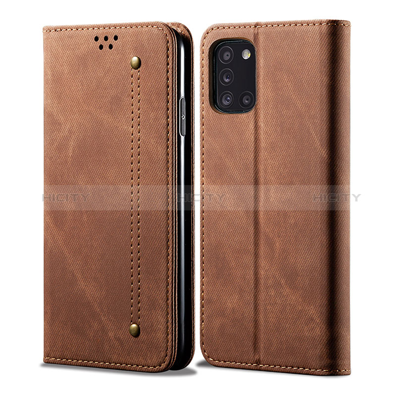 Funda de pano Cartera con Soporte B01S para Samsung Galaxy A31