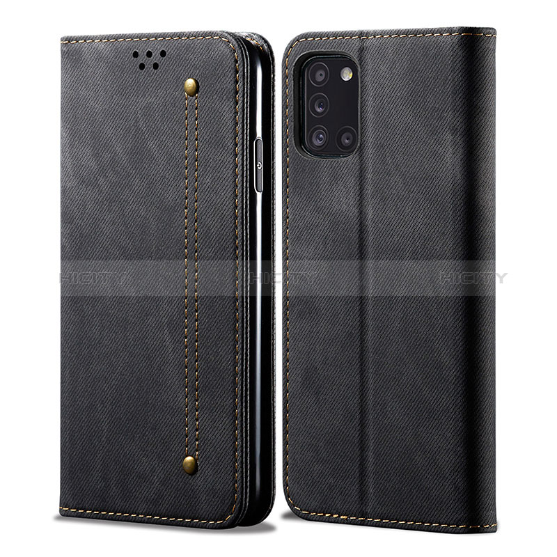 Funda de pano Cartera con Soporte B01S para Samsung Galaxy A31