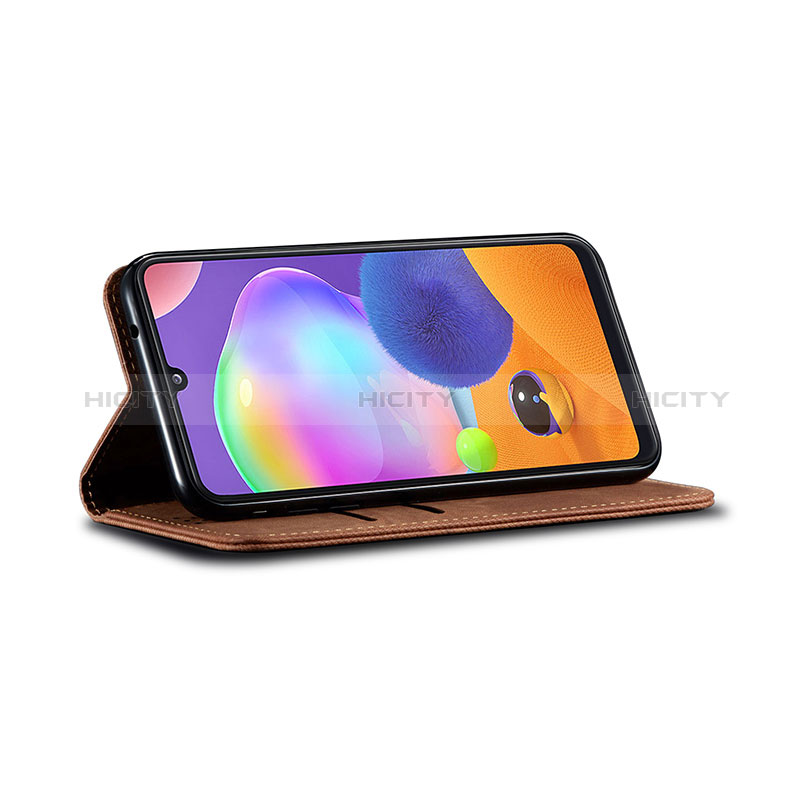 Funda de pano Cartera con Soporte B01S para Samsung Galaxy A31