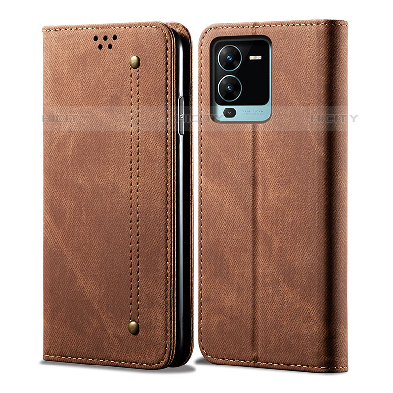 Funda de pano Cartera con Soporte B01S para Vivo V25 Pro 5G