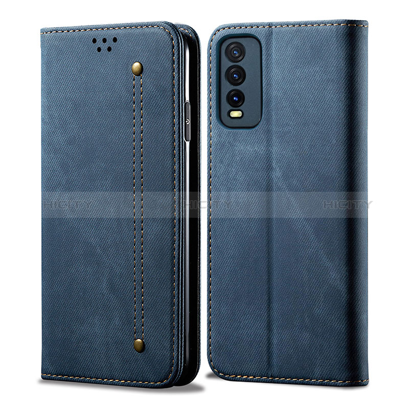 Funda de pano Cartera con Soporte B01S para Vivo Y20