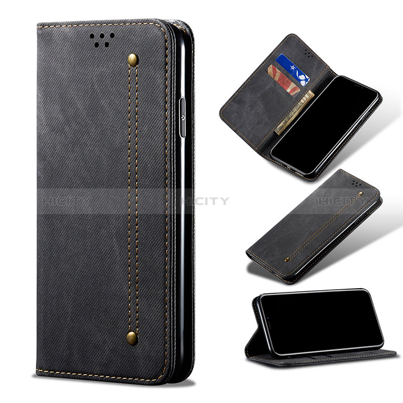 Funda de pano Cartera con Soporte B01S para Xiaomi Mi Note 10 Lite