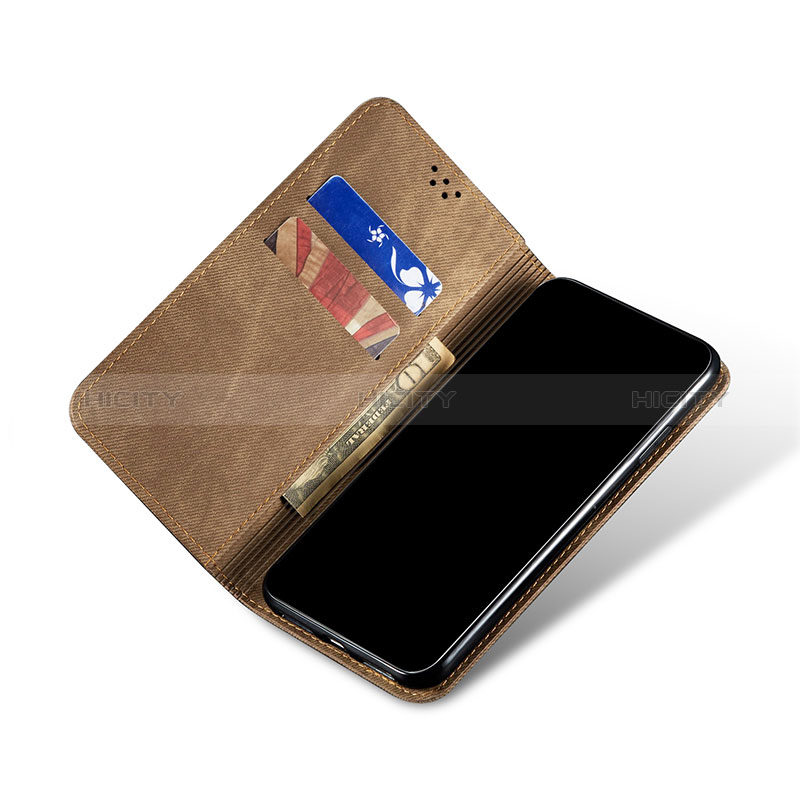 Funda de pano Cartera con Soporte B01S para Xiaomi Mi Note 10 Lite