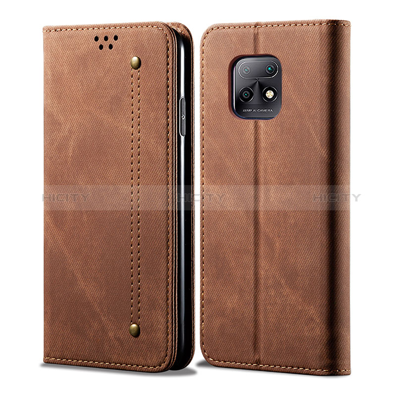 Funda de pano Cartera con Soporte B01S para Xiaomi Redmi 10X 5G