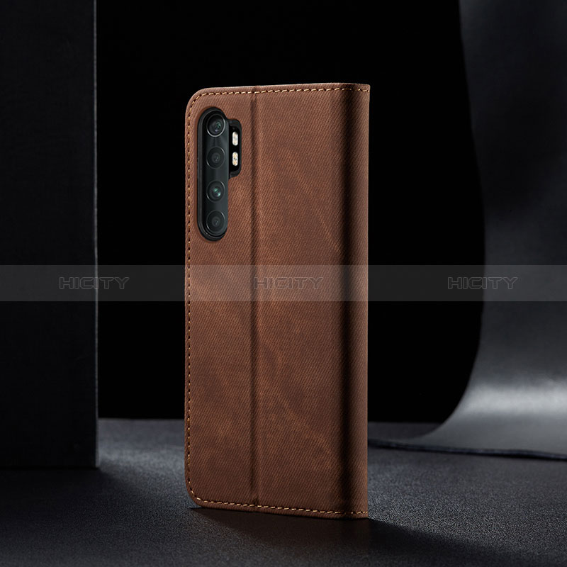 Funda de pano Cartera con Soporte B02S para Xiaomi Mi Note 10 Lite