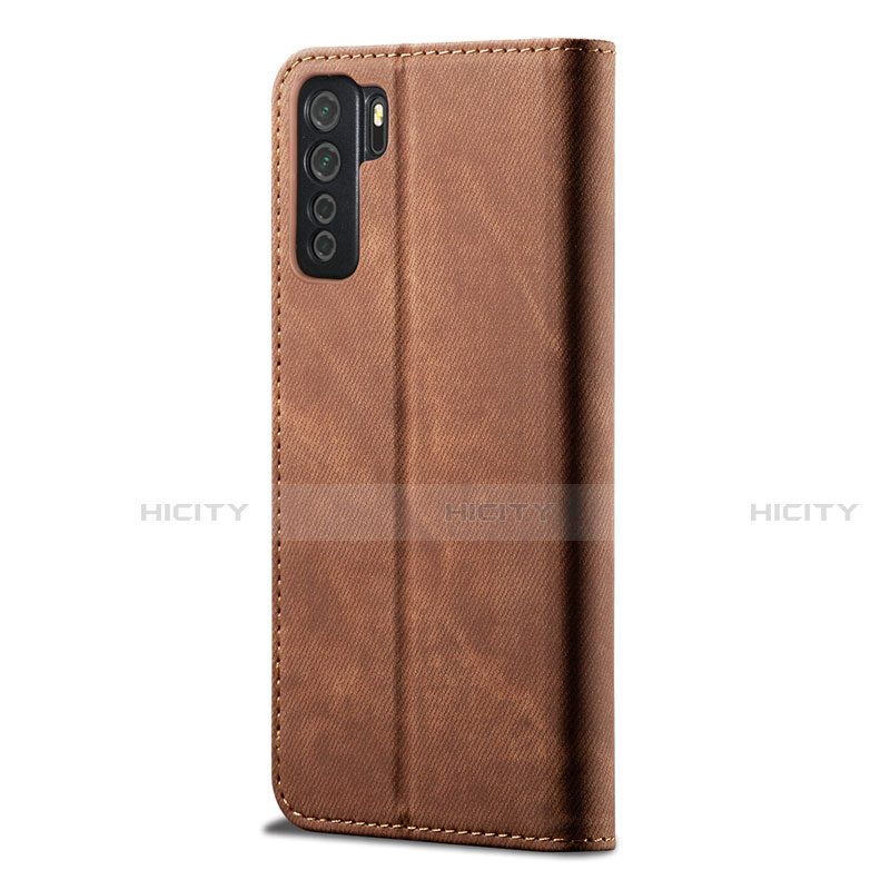 Funda de pano Cartera con Soporte H01 para Huawei Nova 7 SE 5G