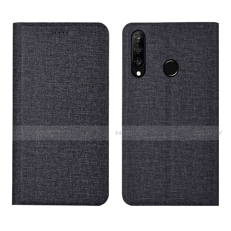 Funda de pano Cartera con Soporte H01 para Huawei P30 Lite