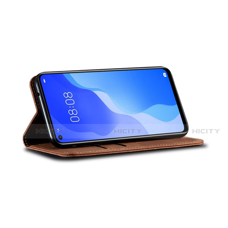 Funda de pano Cartera con Soporte H01 para Huawei P40 Lite 5G