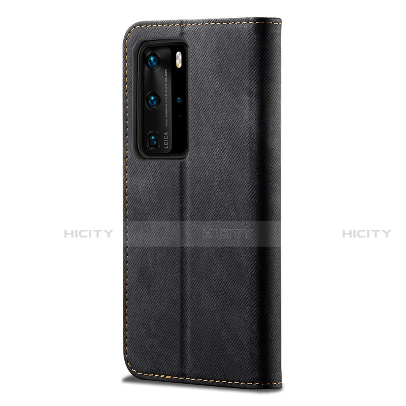 Funda de pano Cartera con Soporte H01 para Huawei P40 Pro