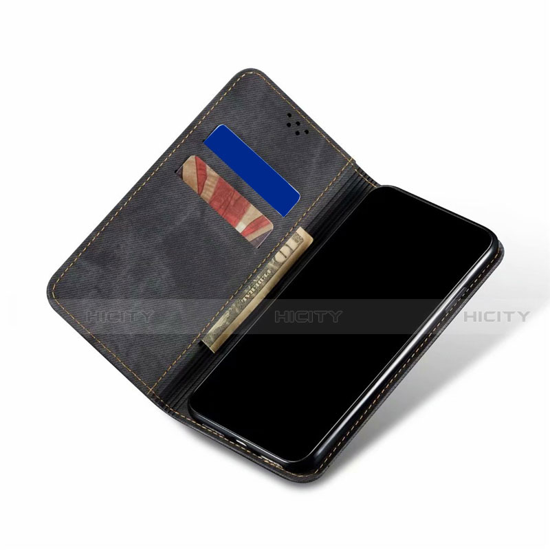 Funda de pano Cartera con Soporte H01 para Oppo A91