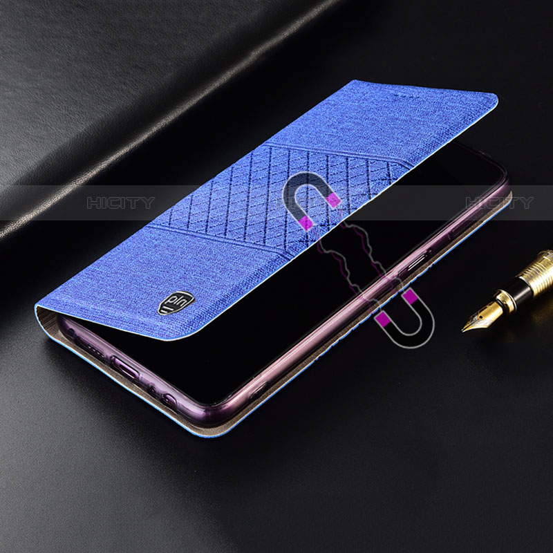 Funda de pano Cartera con Soporte H12P para Motorola Moto G200 5G