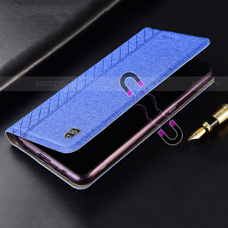 Funda de pano Cartera con Soporte H12P para Motorola Moto G32