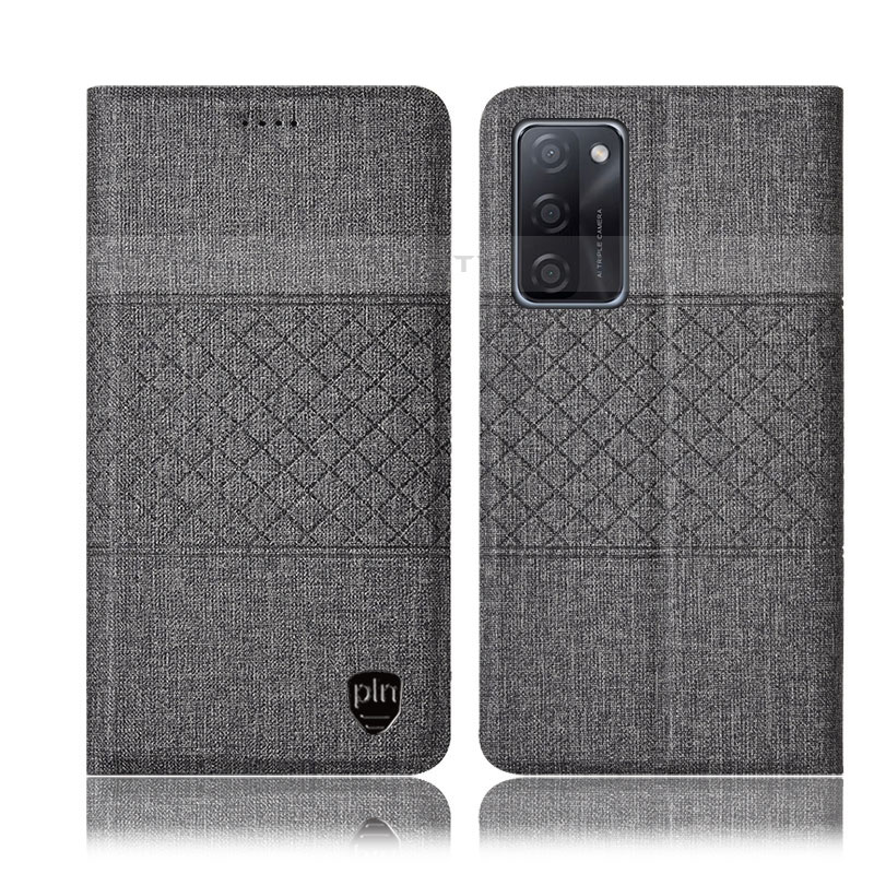 Funda de pano Cartera con Soporte H12P para Oppo A55S 5G