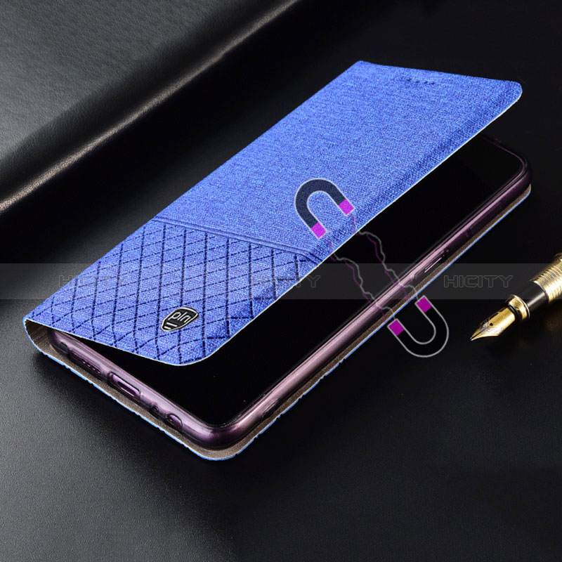 Funda de pano Cartera con Soporte H12P para Oppo A58x 5G