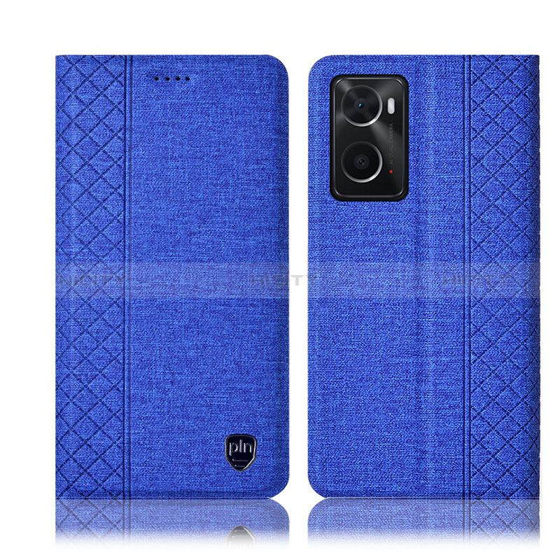 Funda de pano Cartera con Soporte H12P para Oppo A76