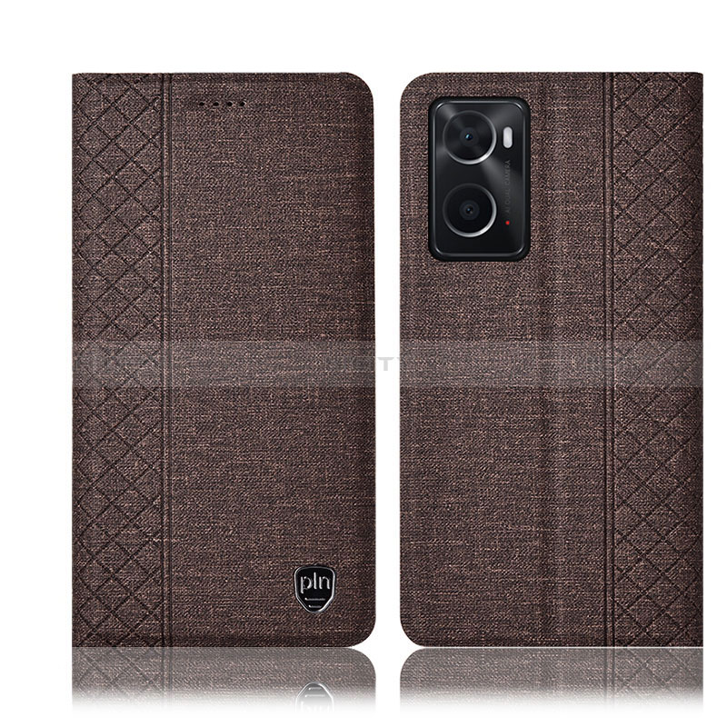 Funda de pano Cartera con Soporte H12P para Oppo A76