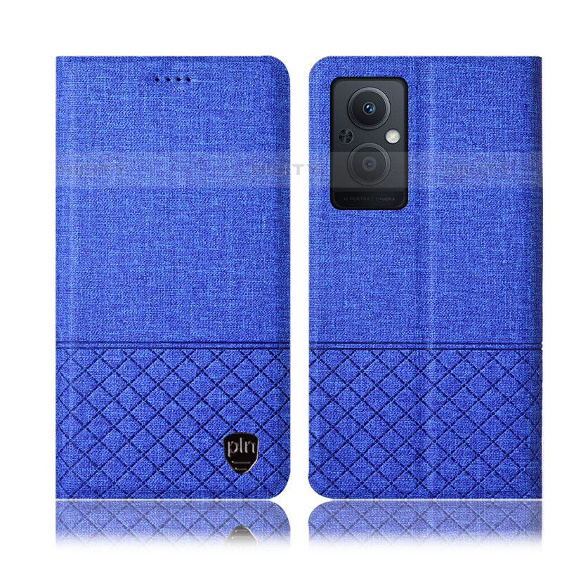 Funda de pano Cartera con Soporte H12P para Oppo F21s Pro 5G