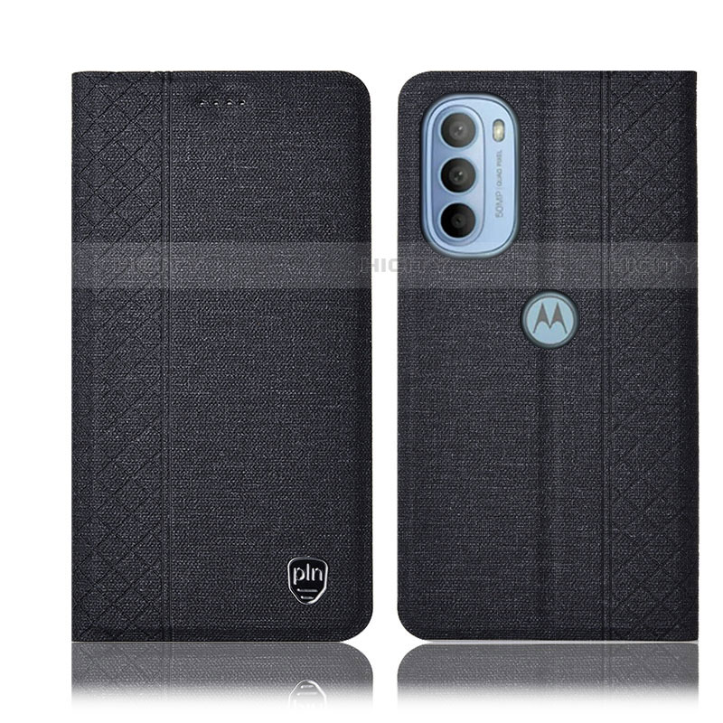 Funda de pano Cartera con Soporte H13P para Motorola Moto G41