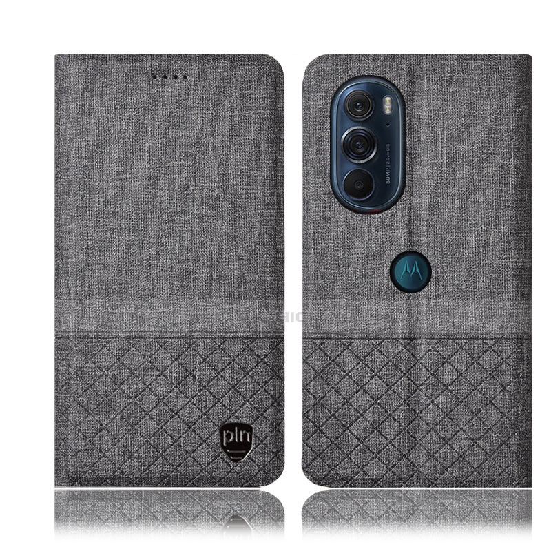 Funda de pano Cartera con Soporte H14P para Motorola Moto Edge 30 Pro 5G