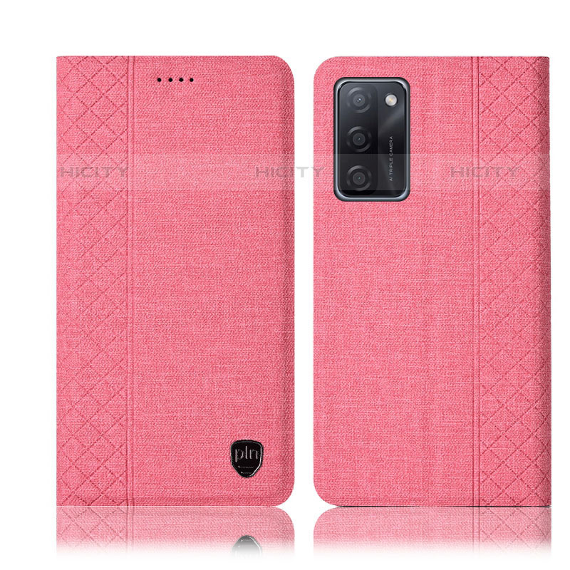 Funda de pano Cartera con Soporte H14P para Oppo A55S 5G