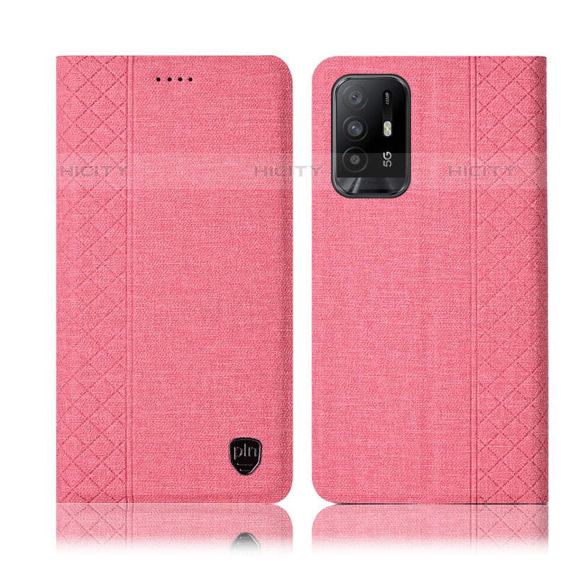 Funda de pano Cartera con Soporte H14P para Oppo A94 5G