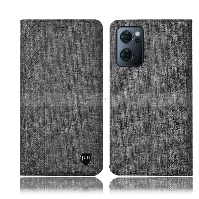 Funda de pano Cartera con Soporte H14P para Oppo Find X5 Lite 5G