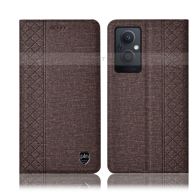 Funda de pano Cartera con Soporte H14P para Oppo Reno7 Z 5G