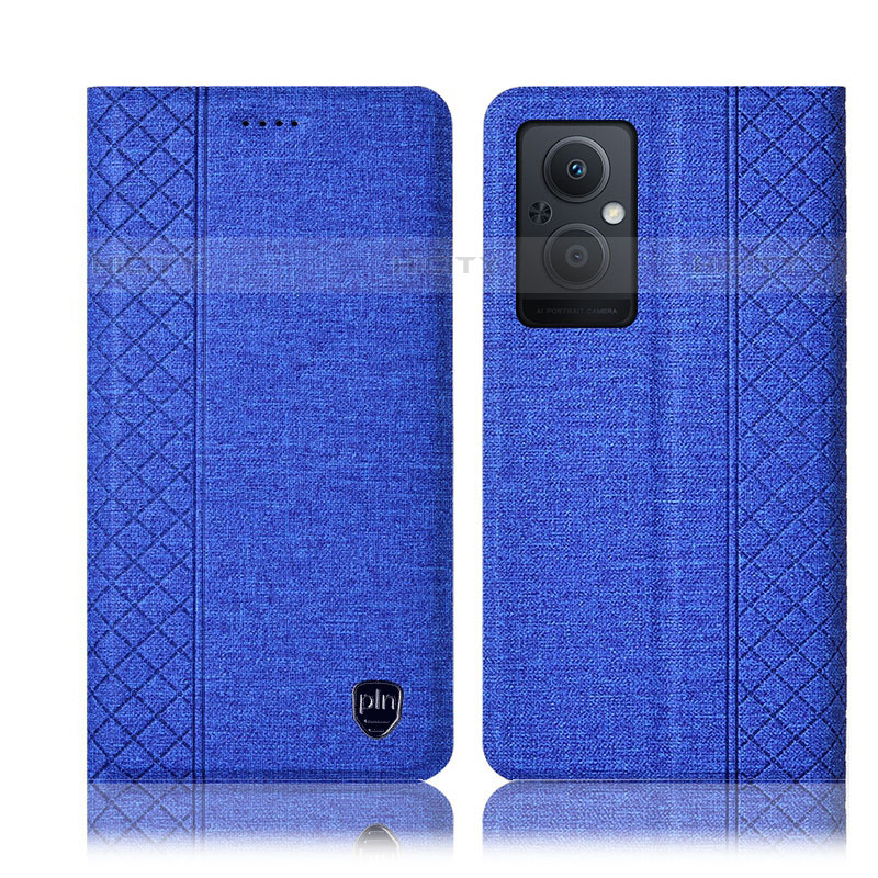 Funda de pano Cartera con Soporte H14P para Oppo Reno7 Z 5G