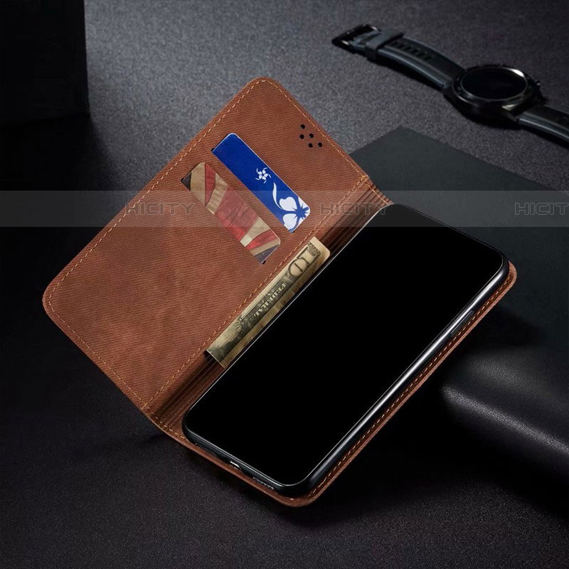 Funda de pano Cartera con Soporte L02 para Xiaomi Poco X2