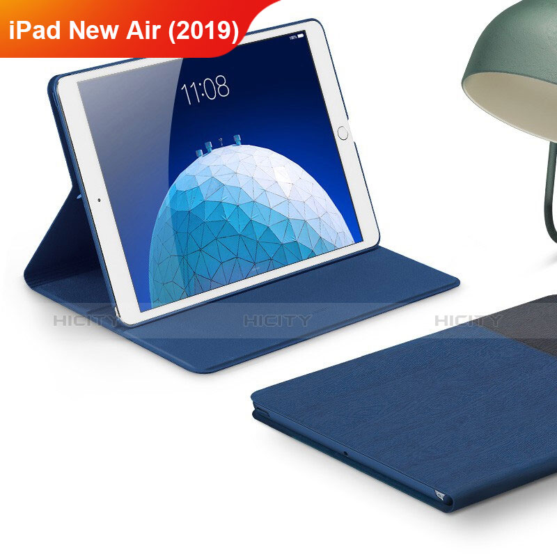 Funda de pano Cartera con Soporte para Apple iPad Air 3 Azul