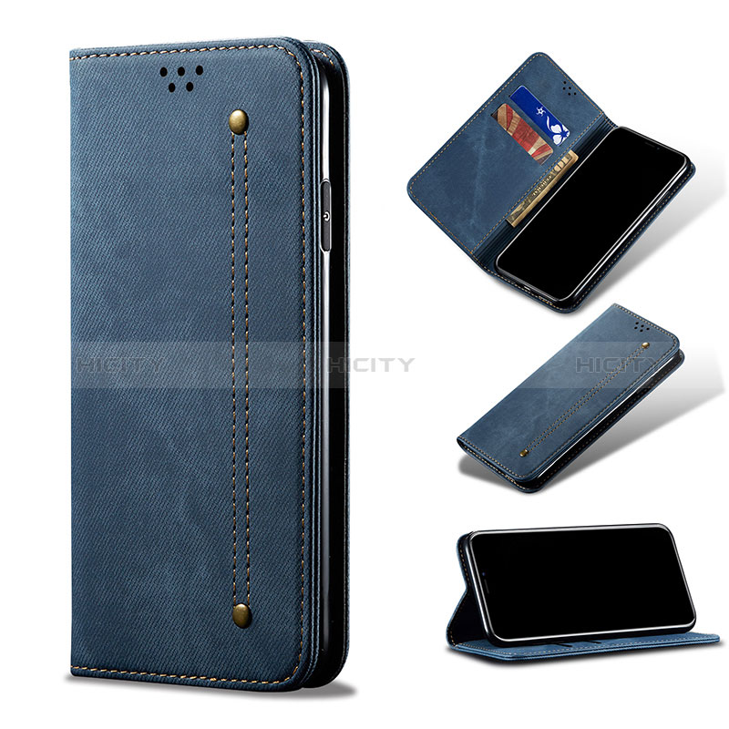 Funda de pano Cartera con Soporte para Huawei P40 Pro