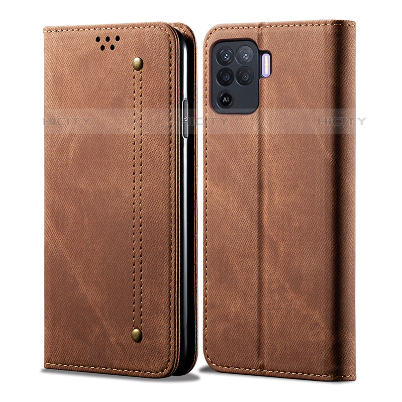 Funda de pano Cartera con Soporte para Oppo F19 Pro