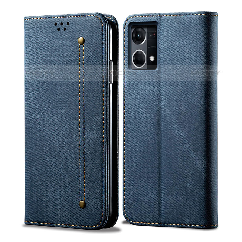 Funda de pano Cartera con Soporte para Oppo F21s Pro 4G