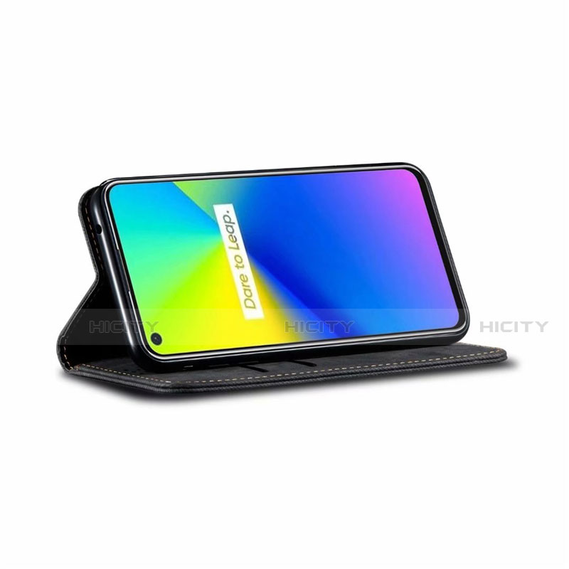 Funda de pano Cartera con Soporte para Realme 7i