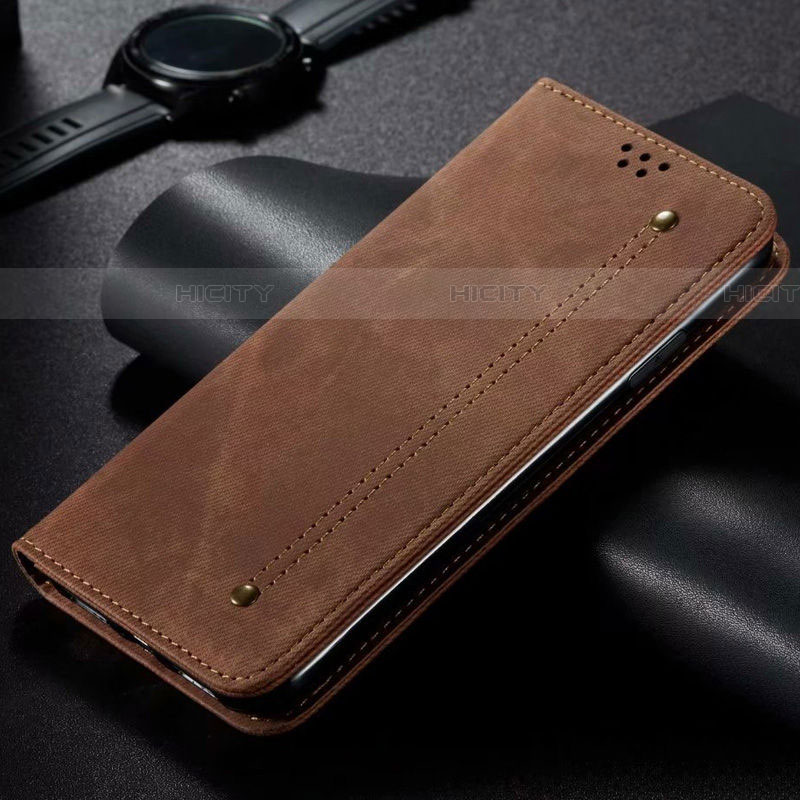 Funda de pano Cartera con Soporte para Vivo X50 Lite