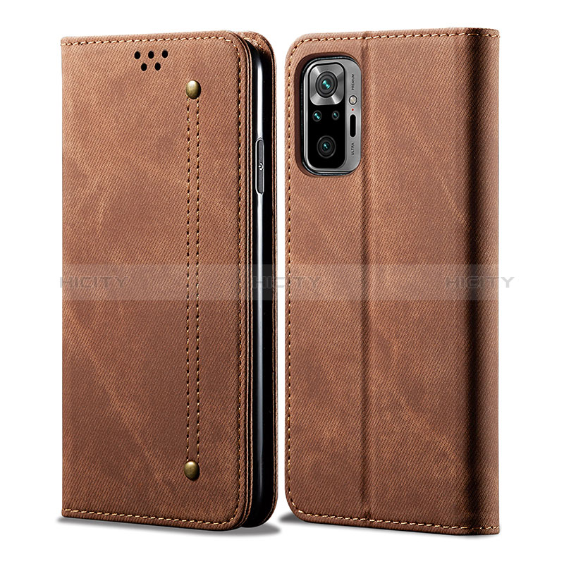 Funda de pano Cartera con Soporte para Xiaomi Redmi Note 10 Pro Max