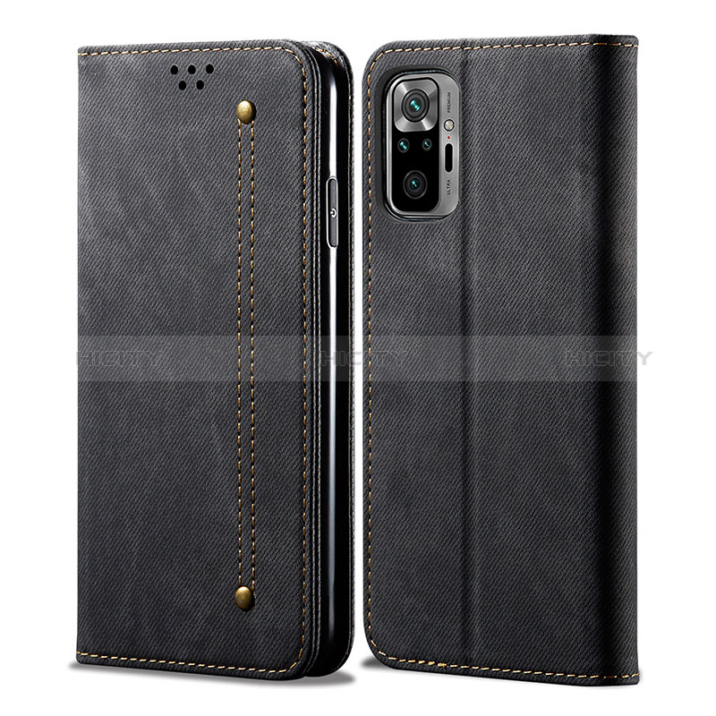 Funda de pano Cartera con Soporte para Xiaomi Redmi Note 10S 4G