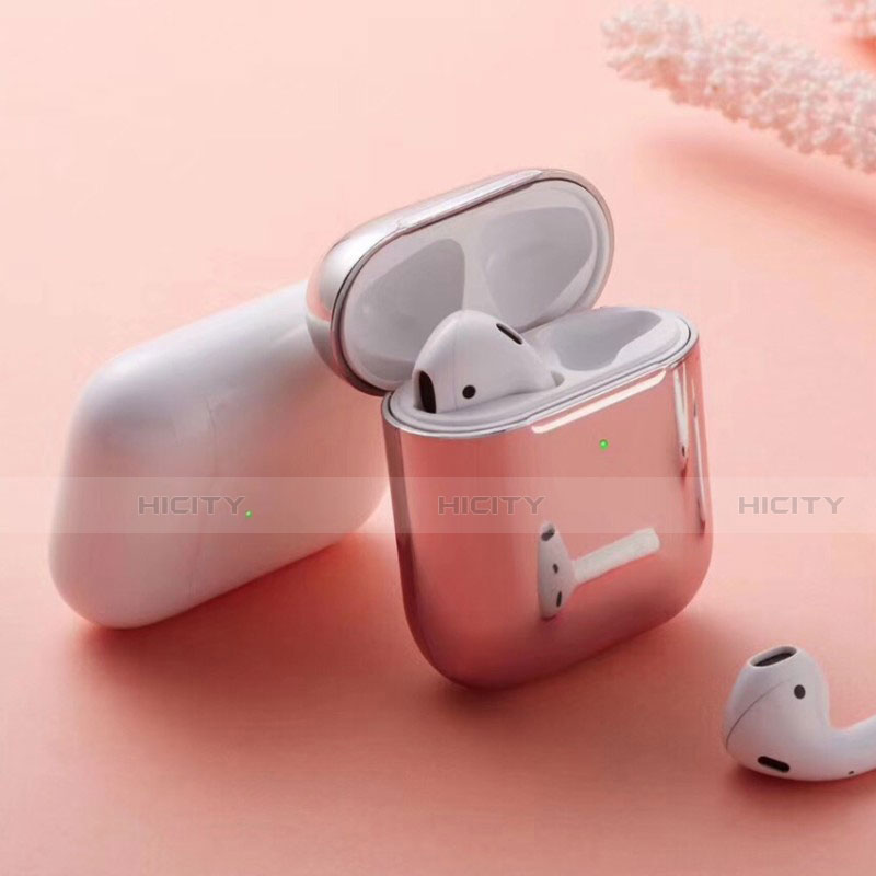 Funda de Silicona con Mosqueton Enchufe para AirPods Carcasa de Carga C07