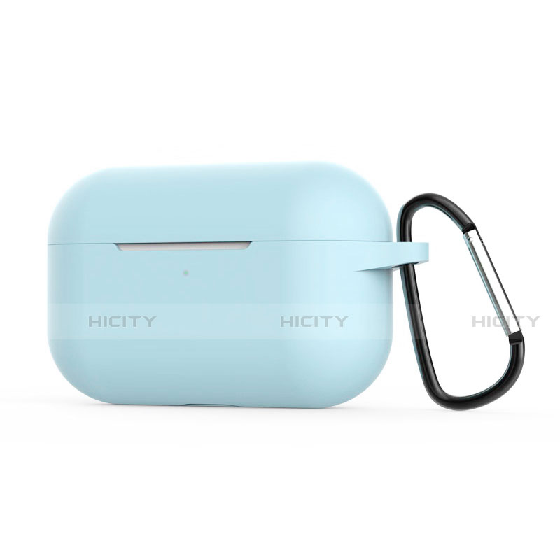 Funda de Silicona con Mosqueton Enchufe para AirPods Pro Carcasa de Carga C02