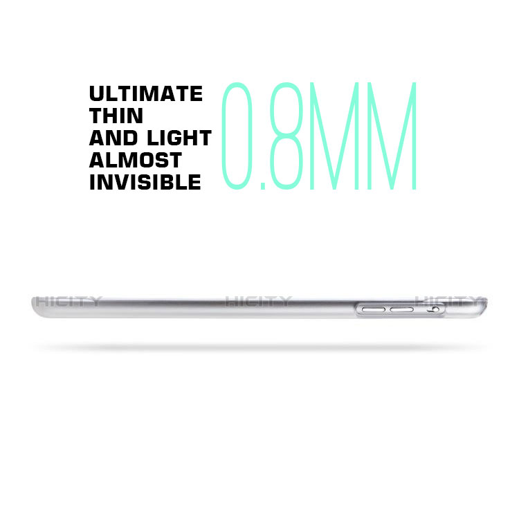 Funda Dura Cristal Plastico Rigida Transparente para Apple iPad 4 Claro