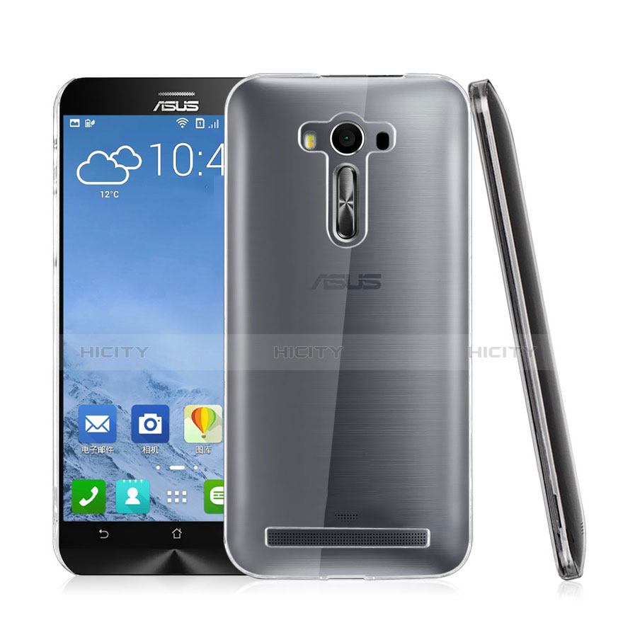 Funda Dura Cristal Plastico Rigida Transparente para Asus Zenfone 2 Laser 6.0 ZE601KL Claro